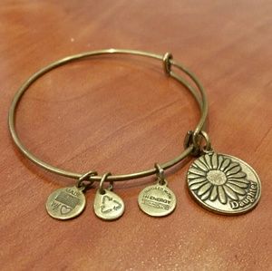 Alex and Ani Energy Bracelet Daughter Charms